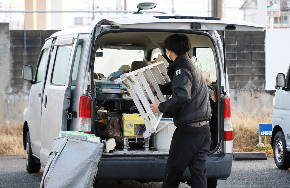 全て自社社員が対応する、安心と信頼の施工体制