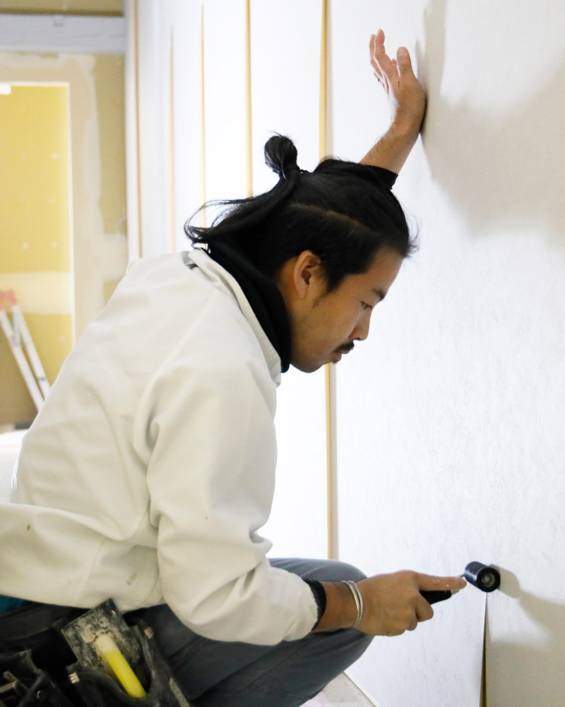 社員が働く様子